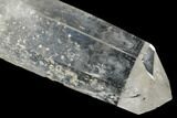 Long, Blue Smoke Quartz Crystal - Colombia #174796-1